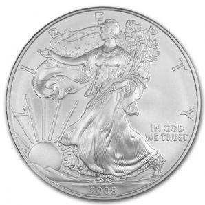 2008 1oz Silver American Eagle